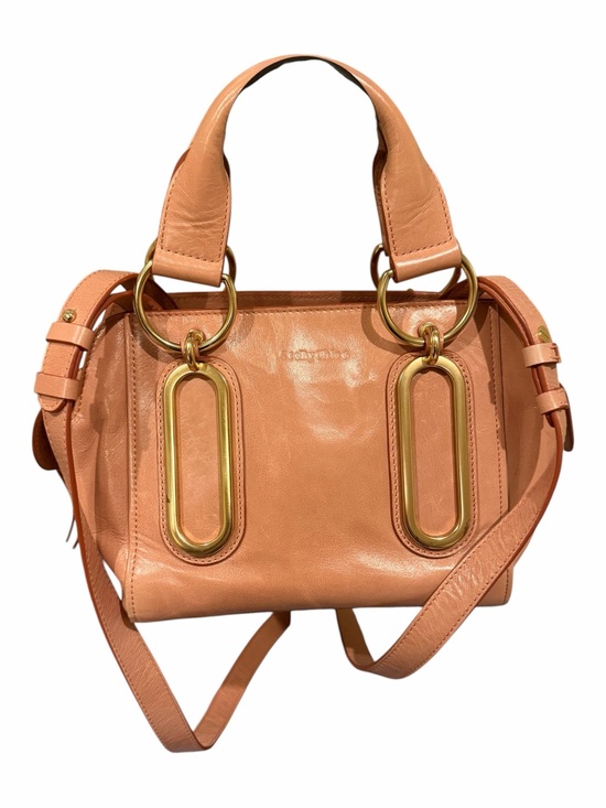 See By Chloe Handbags - See By Chloe Blush Satchel with Gold Details